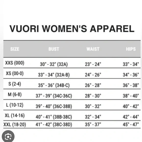 Vuori ribbed waist leggings sz small NWOT Blue/Green sea color - Picture 12 of 12